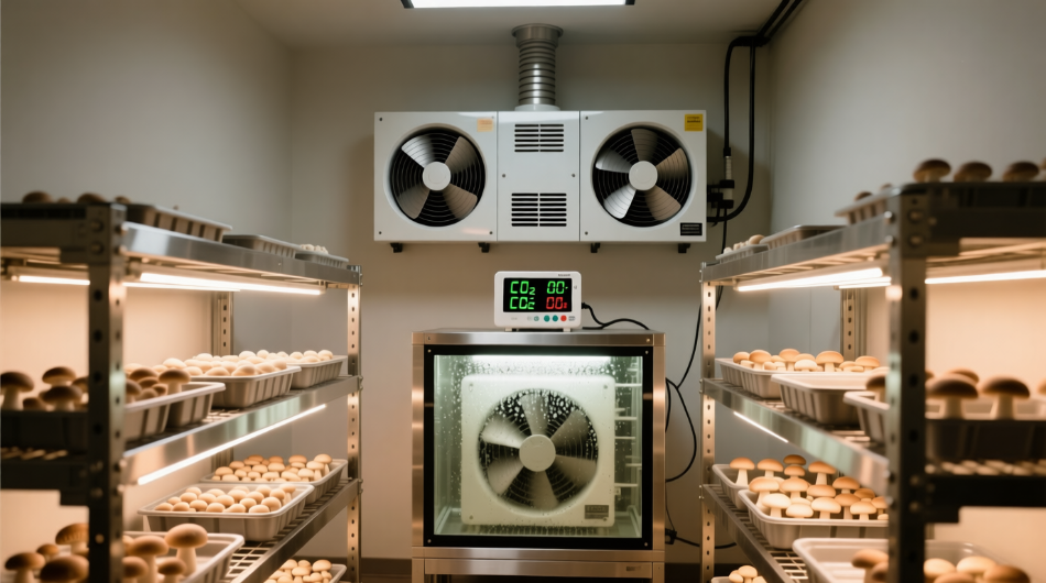 Forced ventilation: use of fans and air exchangers